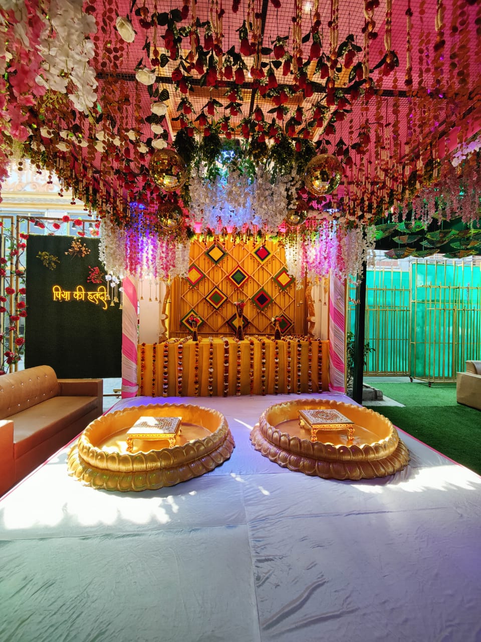Premium venue interior